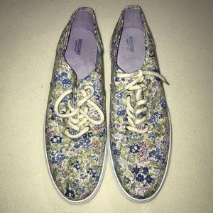 Floral Tennis Shoes